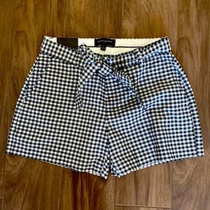 NWT Banana Republic Factory Gingham shorts